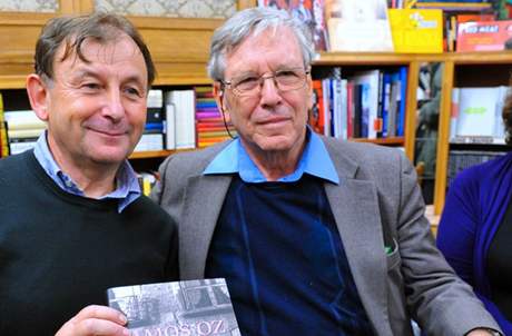 Amos Oz v Praze (15. 10. 2009)