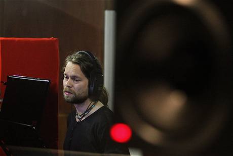 Kapela Krytof ve studiu pi nahrávání nového CD Jevit.