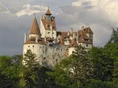 Draculv hrad v Transylvnii