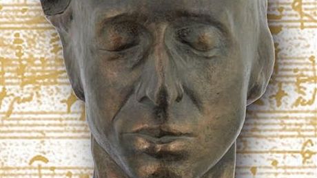 Posmrtná maska Fryderyka Chopina dorazila do Prahy. (Ilustraní foto)