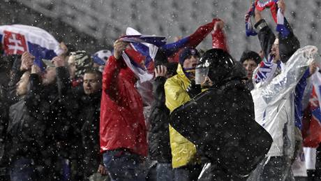 Polsko - Slovensko: radost slovenských fanouk