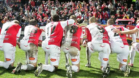 Slavia: choreo po zápase