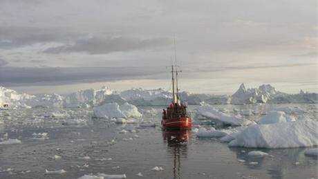 Z výstavy Grónsko, zem mizejícího ledu, která probíhá na Jiním Mst.