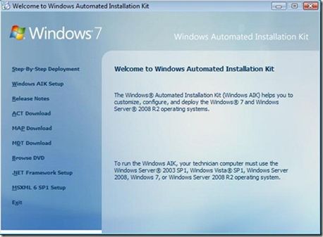 Windows Automated Installation Kit