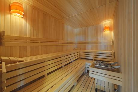 Sauna ve wellness centru