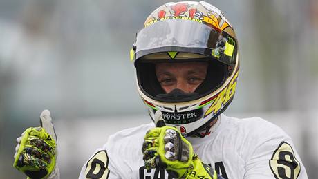 Valentino Rossi  - oslava devátého titulu