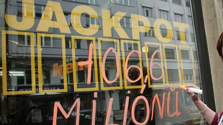 Sazka. Jackpot 106 milion: Pomáháme druhým k vítzství