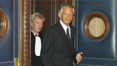 Dominique de Villepin u soudu (23. íjna 2009)