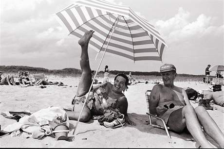 My Parents, Peter's Pond Beach, Wainscott, Long Island, 1992