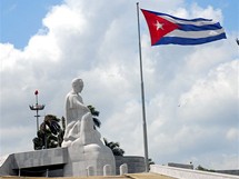 Kuba, Havana. Jos Mart shl na nmst Plaza de la revolucion