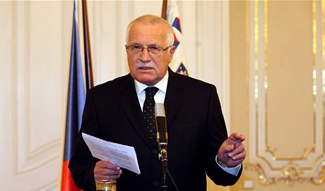 Václav Klaus v Berlín také varoval ped narstáním nacionalistických nálad.