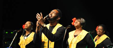 Vystoupen Harlem Gospel Choir v brnnskm Jankov divadle
