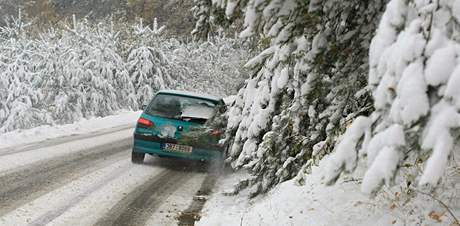 Snh a spadan vtve na Blanensku