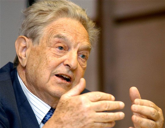 George Soros, pedseda pedstavenstva spolenosti Soros Fund Management a...