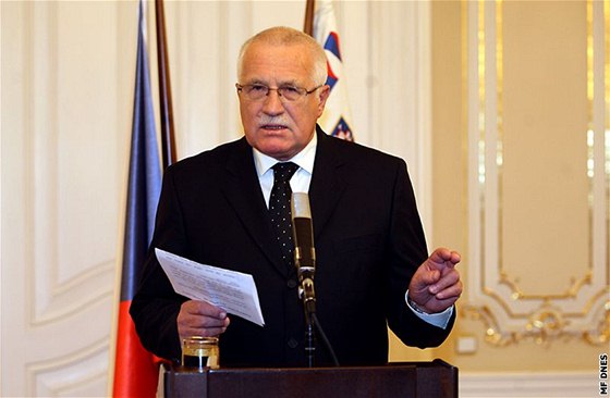 Václav Klaus v Berlín také varoval ped narstáním nacionalistických nálad.