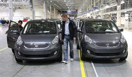 Kia Venga odstartovala sriovou vrobu v automobilce Hyundai v Noovicch na Frdecko-Mstecku