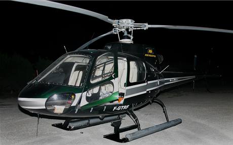 Helikoptra nalezen 15.ervence 2007 po druhm tku Pascala Payeta