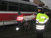 trnctiletho chlapce v Brn na Star osad srazila tramvaj, vyproovat ho museli hasii