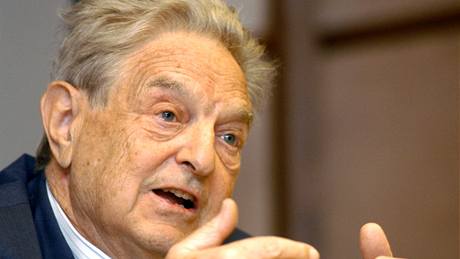 George Soros, pedseda pedstavenstva spolenosti Soros Fund Management a...