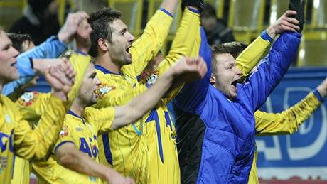 Teplice: radost hráčů Teplice: radost hráčů