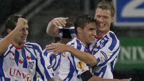 Heerenveen: Michal Papadopulos (uprosted) práv vstelil gól