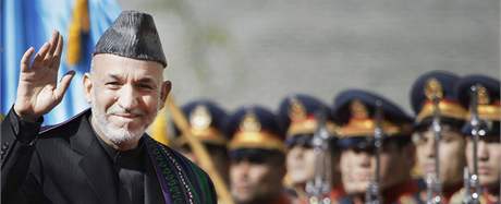 Afghánský prezident Hamíd Karzáí (19. listopadu 2009)