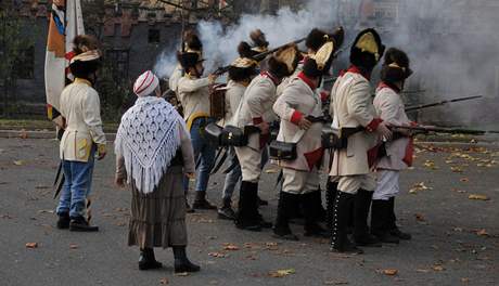 V Bzenci se konaly svatomartinsk oslavy a bitva armr t csa.