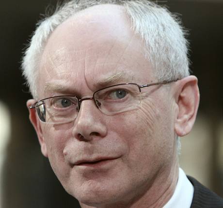 Belgický premiér Herman van Rompuy (13. 11. 2009)