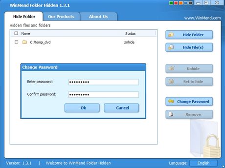 WinMend Folder Hidden 1.3