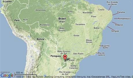 Mapa Brazlie
