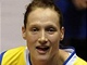 USK Praha - Gambrinus Brno: Michaela Ferankov (. 5) z USK v souboji s Petrou Kulichovou z Brna (vpravo).