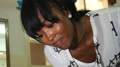 Naomi Campbell v Tanzanii Naomi Campbell v Tanzanii