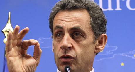 Francouzský prezident Nicolas Sarkozy