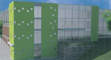 Návrh budovy NETME Centra
