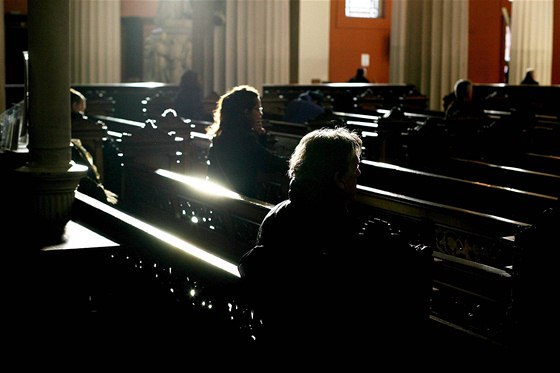 Vící v St. Mary's Cathedral v Dublinu. Ilustraní foto