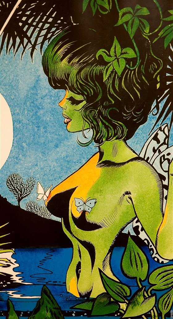 Výstavu Kája Saudek and the 60s aneb Zlatá edesátá komiksov dala dohromady autorka Saudkovi momografie, Helena Diesing.
