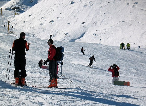 Skialpinisté mohou trasy v Krkonoích testovat dv sezony, pak se uvidí, co dál. Ilustraní foto