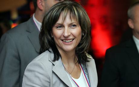 Ivana pkov na kongresu ODS. (21. listopadu 2009)