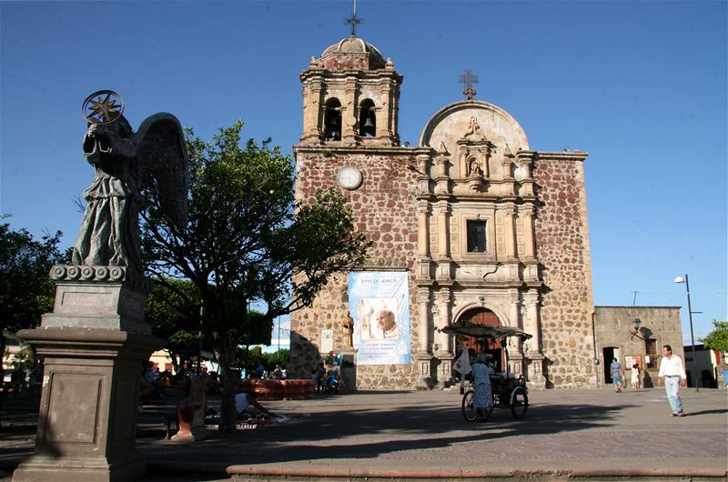 Mexiko. Msteko Tequila, ve kterém sídlí nkolik vyhláených palíren