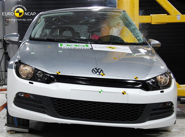 Crashtest Volkswagen Scirocco