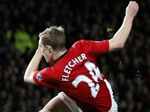 Manchester United - Everton: domc Darren Fletcher stl gl