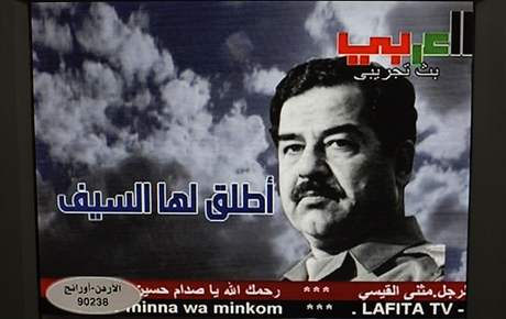 Na asy Saddáma Husajna nkteí Iráané vzpomínají s nostalgií. Pro n nedávno zaala vysílat na satelitu Saddámova televize