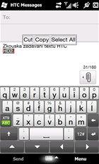 HTC HD2 - SMS, emaily a telefonovn