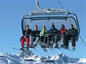 Rakousko, lyžařské středisko Silvretta Nova Rakousko, lyžařské středisko Silvretta Nova