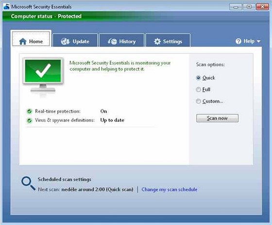 Microsoft Security Essentials