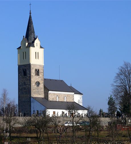 Pvodn romnsk kostel v Obdnicch skrv mj. Krnv epitaf
