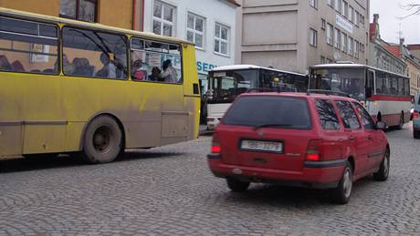 Projekt nového autobusového terminálu ve Znojm poítá se zastávkami v prostorách vedle poty