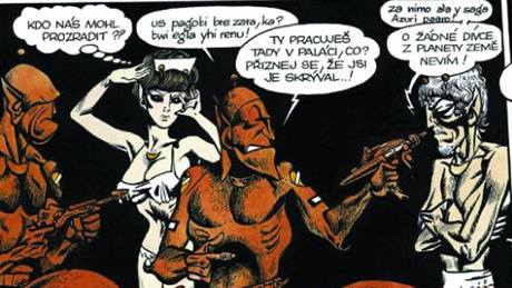 Výstavu Kája Saudek and the 60s aneb Zlatá edesátá komiksov dala dohromady autorka Saudkovi momografie, Helena Diesing.