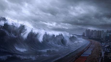 Jedna ze dvou nejaponských výjimek, korejský film Haeundae o gigantické tsunami.