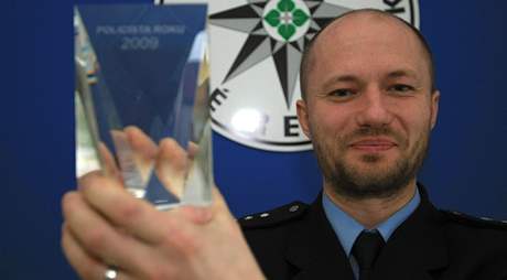 David Chládek se stal policistou roku Jihomoravského kraje. Ocenní získal za osobní statenost